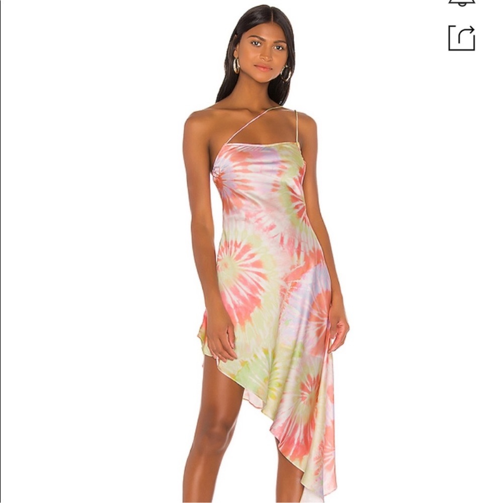 Lovers and friends tie dye dress